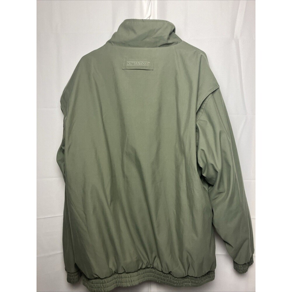 UPS Employee Bomber Jacket Lightweight Size M Green Full Zip Logo Employee XL - Picture 6 of 7